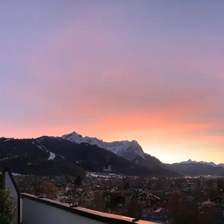 Dachterrasse Panorama-glueck Ii ガルミッシュ・パルテンキルヒェン