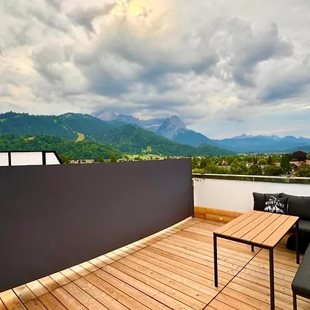 Dachterrasse Panorama-glück Ii Garmisch-Partenkirchen
