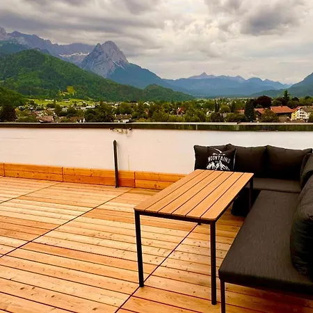 Dachterrasse Panorama-glueck Ii Garmisch-Partenkirchen