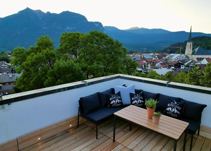 Dachterrasse Panorama-glueck Ii アパート