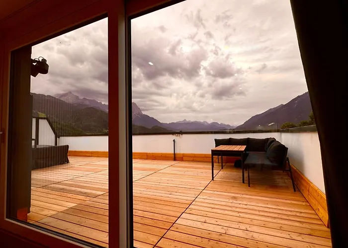 Dachterrasse Panorama-glueck Ii * ガルミッシュ・パルテンキルヒェン